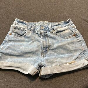 American eagle stretch fit denim shorts.